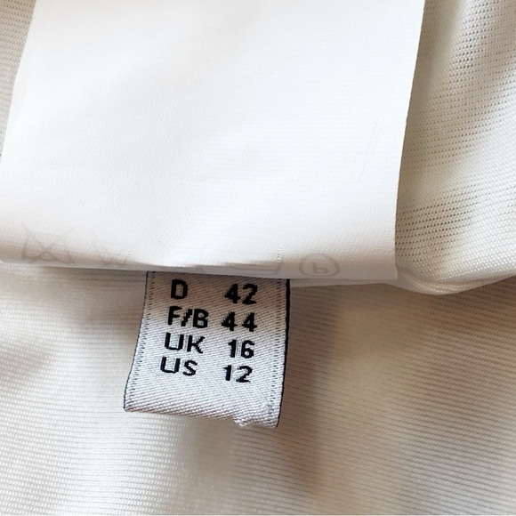 Madeleine Grey Striped Fully Lined Blazer Germany - Picture 13 of 16